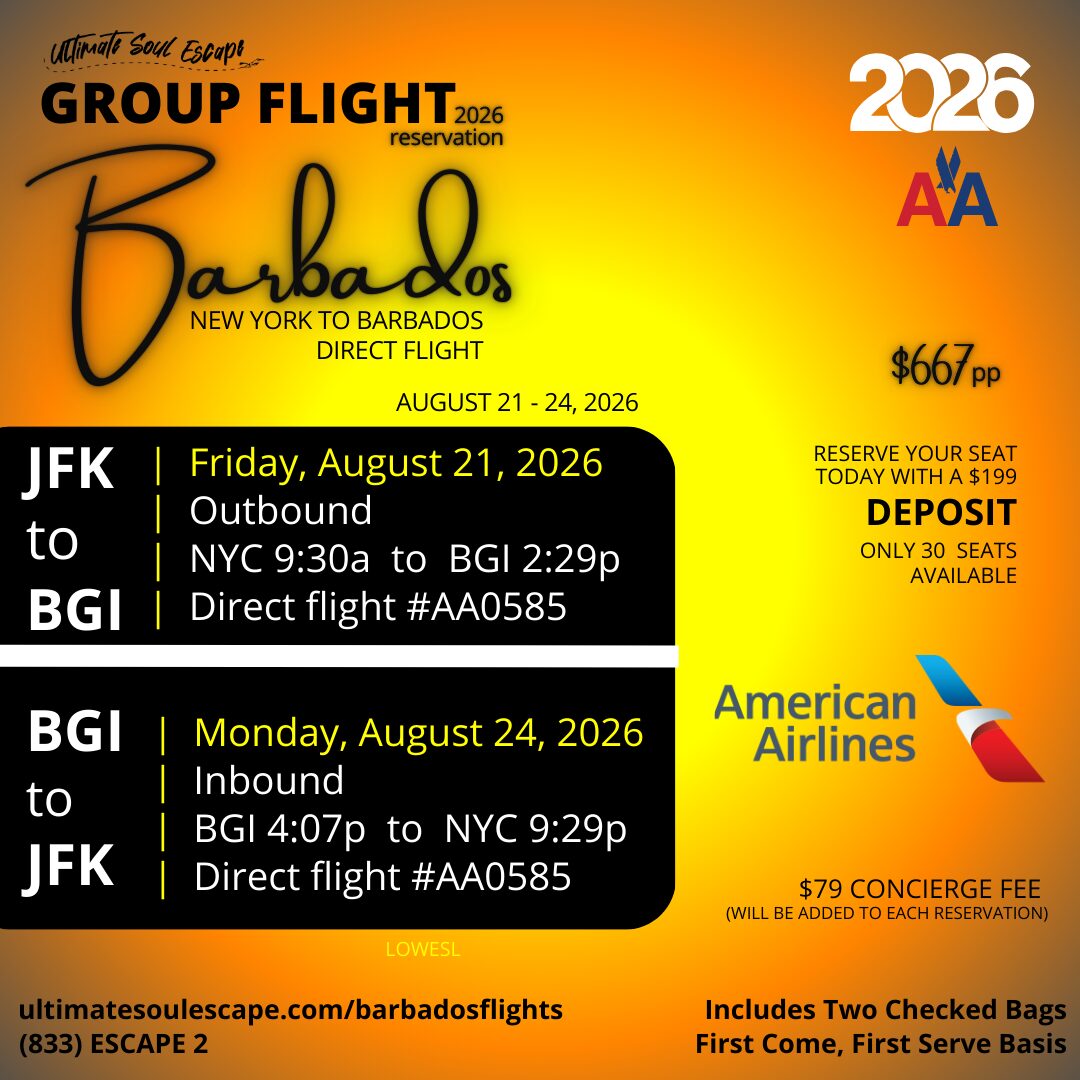 MBJ -2024 Jamaica Flights AA July 30 - Aug 4