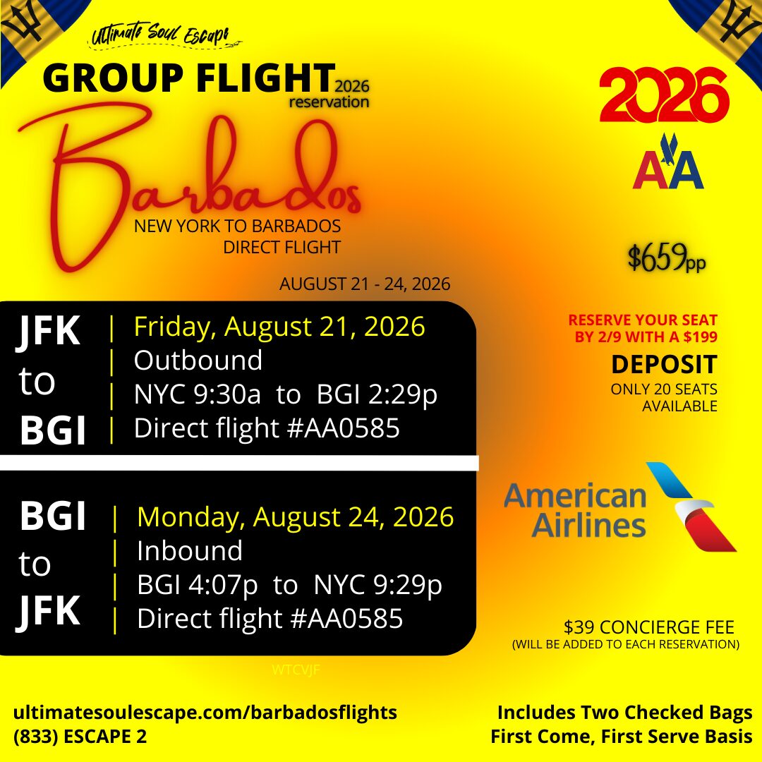 MBJ -2024 Jamaica Flights AA July 30 - Aug 4